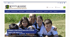 Desktop Screenshot of kanataacademy.com